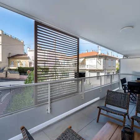 C035-cannes Centre 3 Pieces Avec Parking דירה קאן